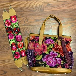 HLV Convertible Day Bag cdb Huipil